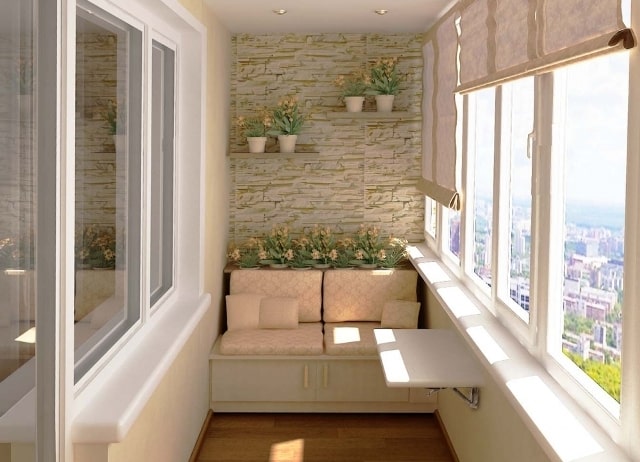 Отделка балкона: интересные идеи - фото1 Отделка балкона: интересные идеи - фото1
