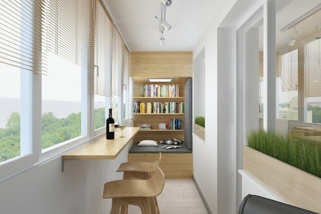 Отделка балкона: интересные идеи - фото7 Отделка балкона: интересные идеи - фото7