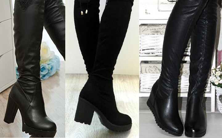 Как выбрать сапоги ботфорты и с чем носить - фото2