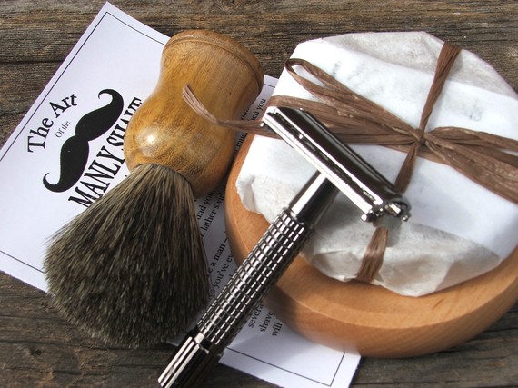 Т-образная бритва - как бриться - фото1