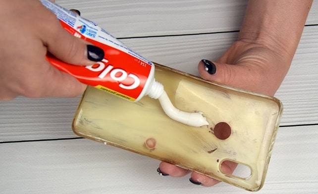 Как очистить прозрачный силиконовый чехол от желтизны в домашних условиях - фото3