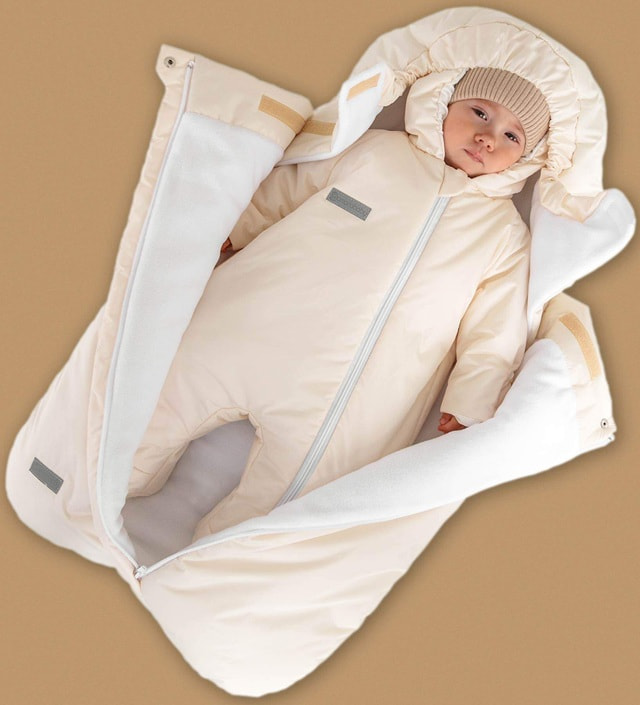 Комбинезон для малыша в коляску: виды, особенности, как выбрать - фото4