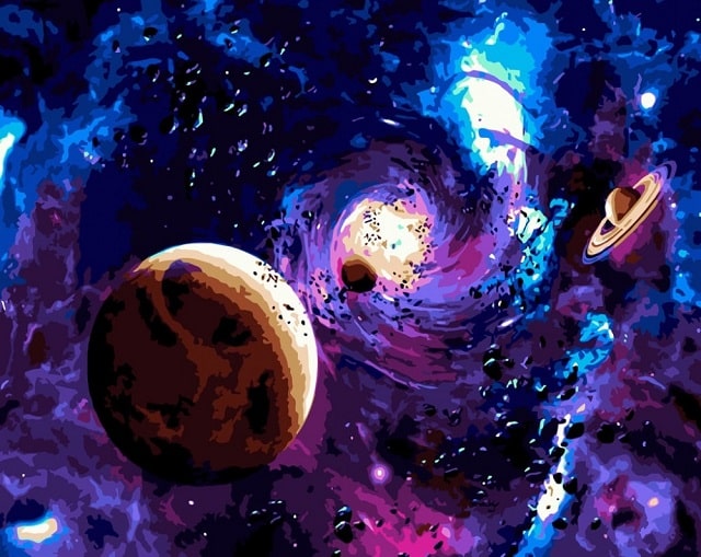 Картини за номерами космічної тематики – чудове дозвілля для кожного - фото1 Картини за номерами космічної тематики – чудове дозвілля для кожного - фото1