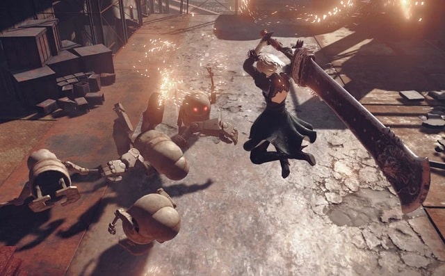 Лучшие Sci-Fi MMORPG игры для PC: наша подборка - Nier: Automata Лучшие Sci-Fi MMORPG игры для PC: наша подборка - Nier: Automata