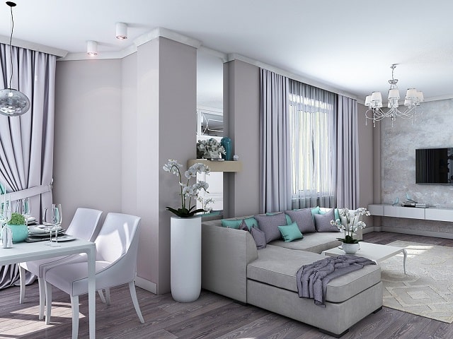 Дизайн квартиры в стиле современная классика - фото5