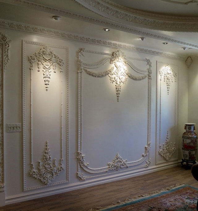 Ліпнина з гіпсу: особливості, плюси та мінуси, цікаві ідеї - фото4