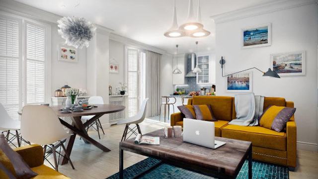 Скандинавский стиль в интерьере квартиры: фото с яркими акцентами - 1