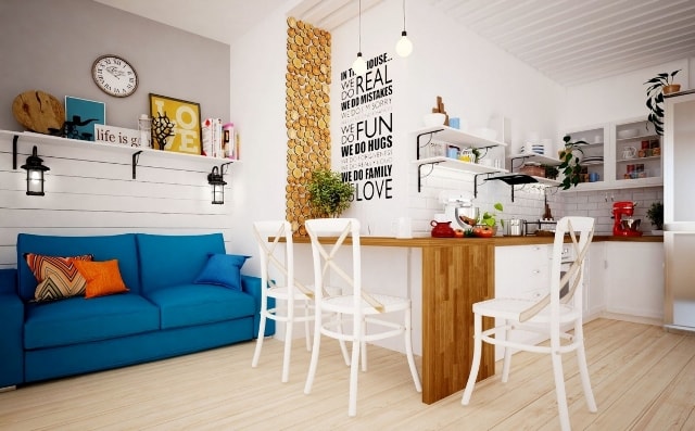 Скандинавский стиль в интерьере квартиры: фото с яркими акцентами - 7