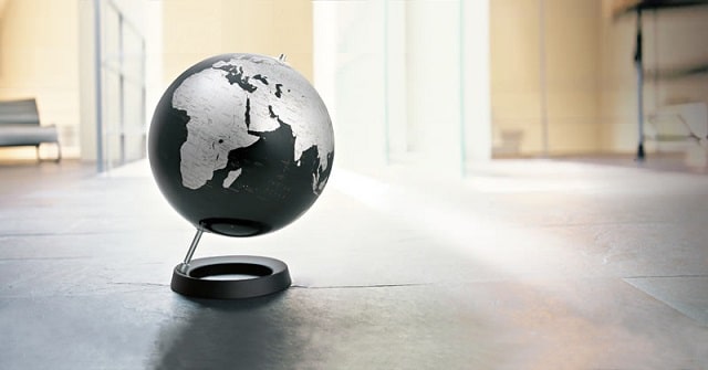 Карта мира в интерьере - оригинальные идеи - фото13