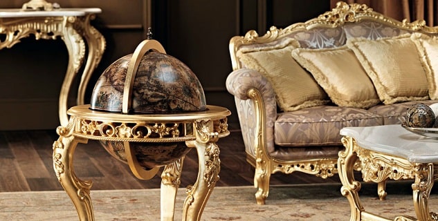 Карта мира в интерьере - оригинальные идеи - фото14