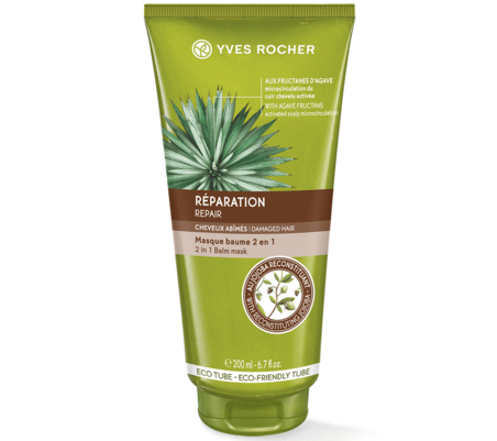 Маска-Бальзам для волос 2 в 1 Питание и Восстановление: секреты от Yves Rocher - фото4 Маска-Бальзам для волос 2 в 1 Питание и Восстановление: секреты от Yves Rocher - фото4