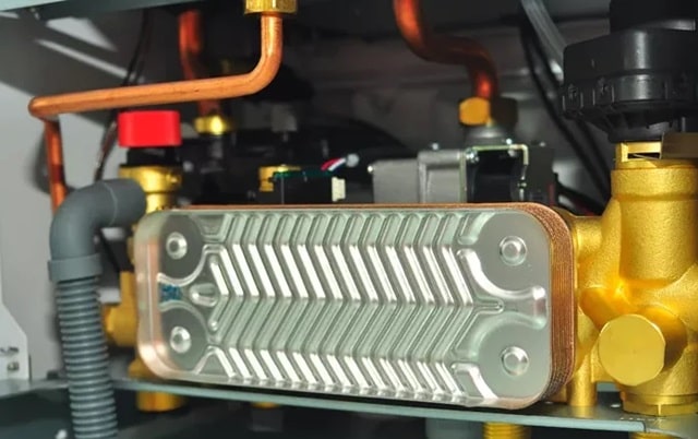 Слабые места газовых котлов для дома: что чаще всего выходит из строя, и как избежать поломок - Теплообменник