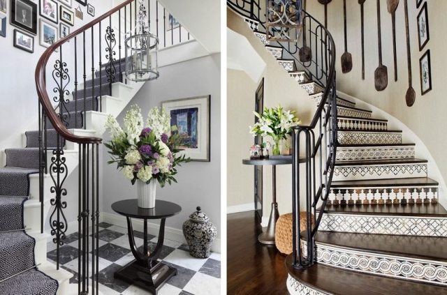 Художественная ковка перил для лестниц: интересные идеи - фото5