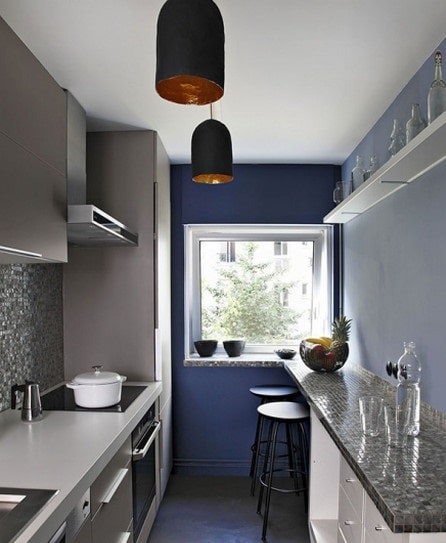 Дизайн небольшой кухни в квартире: современные идеи - фото3