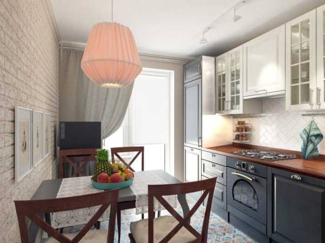 Интерьер кухни для людей со средним достатком - фото2