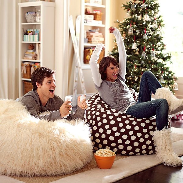 Бескаркасная мебель для гостиной: обзор, идеи - фото2