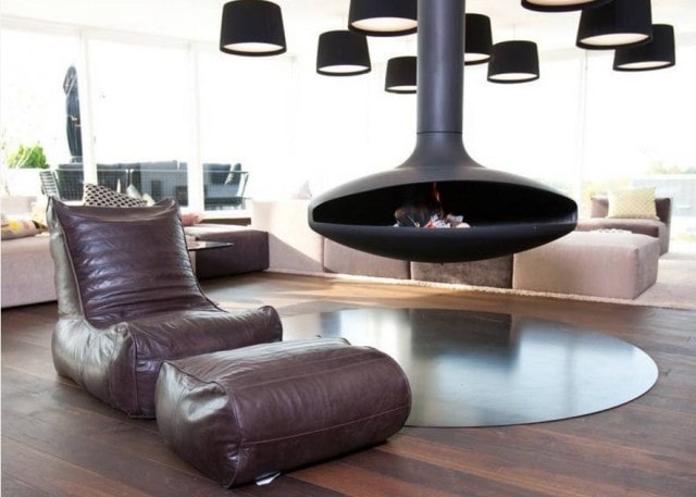 Бескаркасная мебель для гостиной: обзор, идеи - фото3