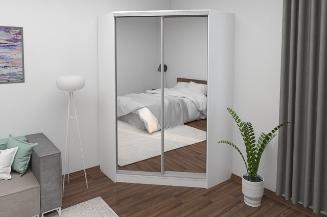 Угловой шкаф-купе в спальню: подбираем идеальный вариант - фото1