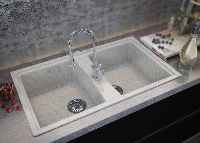 Мойка для кухни: гранит или мрамор, - что лучше - фото3 Мойка для кухни: гранит или мрамор, - что лучше - фото3