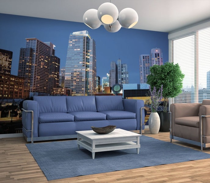 Какие бывают обои для стен: виды, названия - фото4