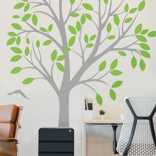 Оформляем интерьер наклейками на стену: особенности, плюсы и минусы, идеи - фото2