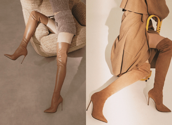 Обувь с легким оттенком итальянского шика - Le Silla - Ботфорты-чулки