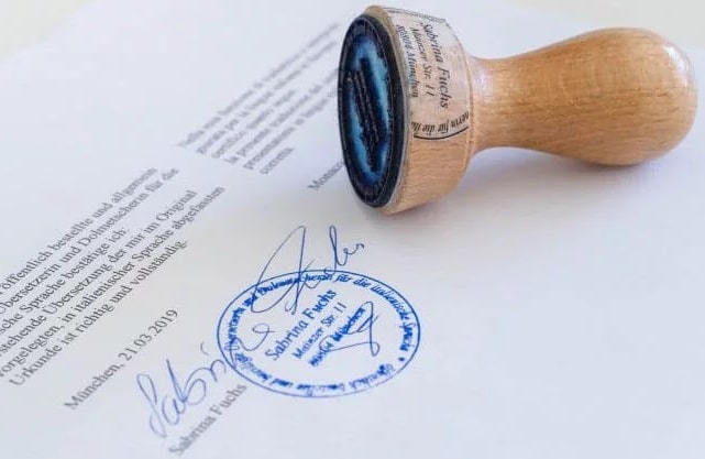 Присяжний переклад на німецьку мову