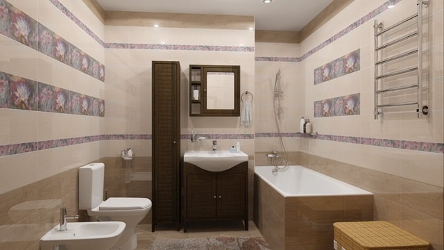 Плитка для ванной: виды, как выбрать, интересные идеи - фото3