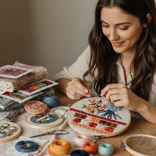 Креативні подарунки для любителів DIY - Набори для вишивання та в’язання