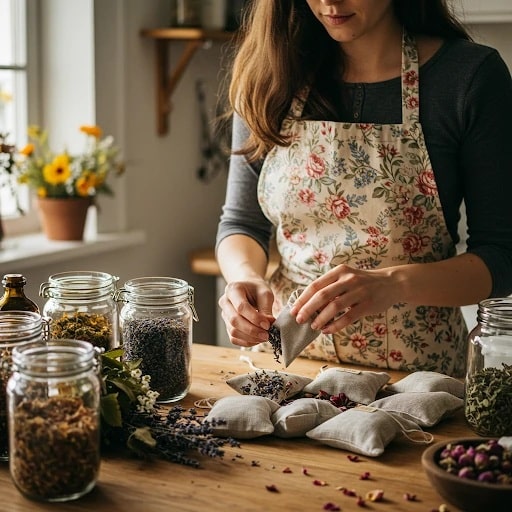 Креативні подарунки для любителів DIY - Набори для створення ароматичних саше