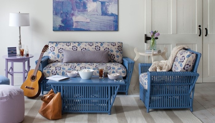 Мебель из ротанга в интерьере: интересные идеи, обзор - фото6