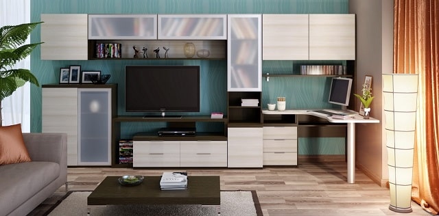 Современный компьютерный стол в интерьере: интересные идеи - фото7