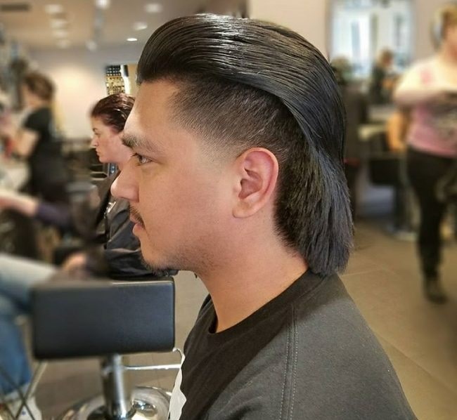 Мужские стрижки для длинных и средних волос - Маллет