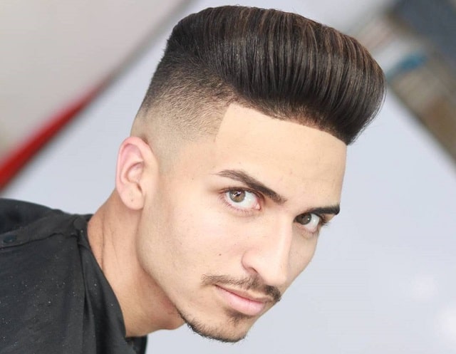 Мужские стрижки для длинных и средних волос - Помпадур