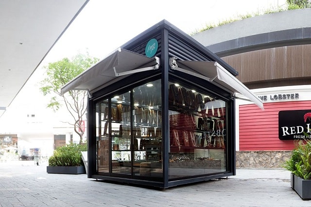 Современный торговый киоск