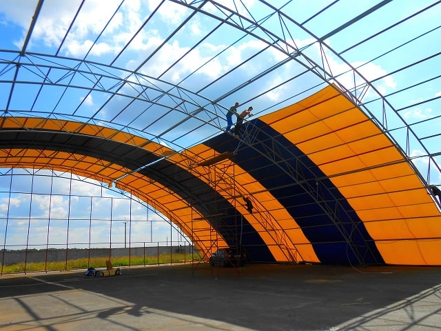 Тентовые конструкции: что это такое, виды, применение - фото1