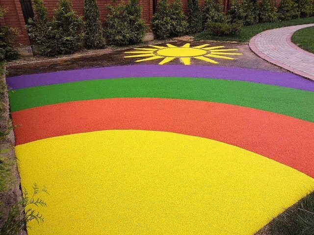 Каучуковая крошка (EPDM): что это за материал, отличия от резиновой, применение - фото3