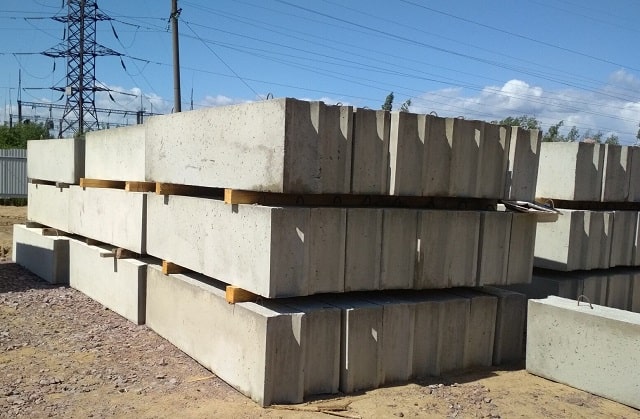 Основные виды железобетонных изделий (ЖБИ) и особенности их применения - Фундаментные блоки сплошные (ФБС)