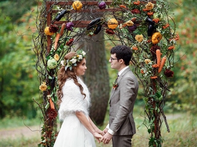 Идеи для свадьбы осенью: интересная подборка - фото5 Идеи для свадьбы осенью: интересная подборка - фото5