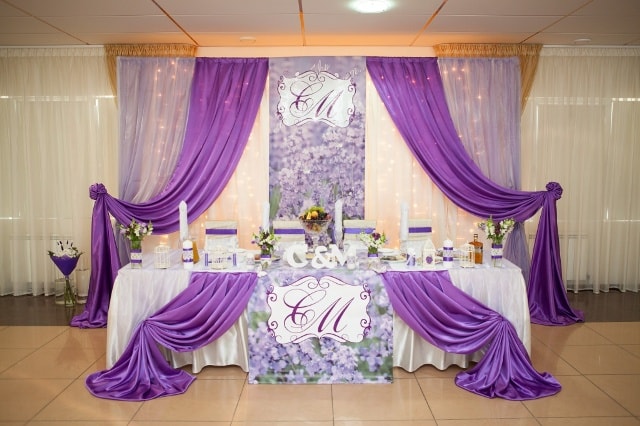 Как украсить зал к свадьбе своими руками - фото3