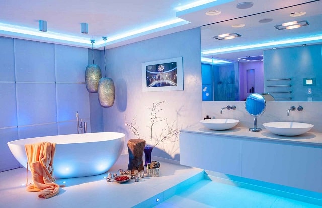 Освещение для ванной комнаты: особенности и как правильно подобрать - фото1