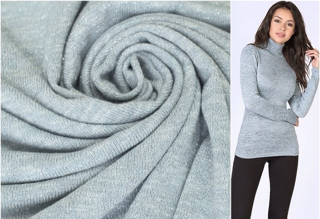 Трикотаж с люрексом: что это за ткань, особенности, применение - фото4