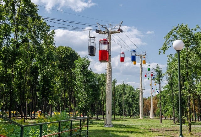 Харьков туристический: что посмотреть, куда сходить, где погулять - Канатная дорога Харьков туристический: что посмотреть, куда сходить, где погулять - Канатная дорога