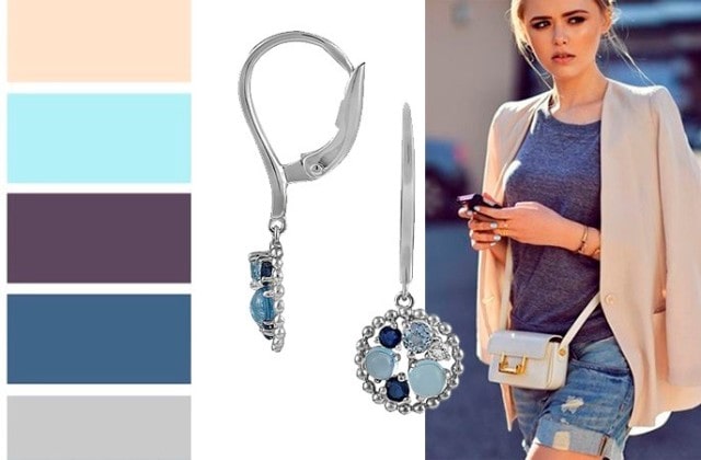 Серебряные серьги