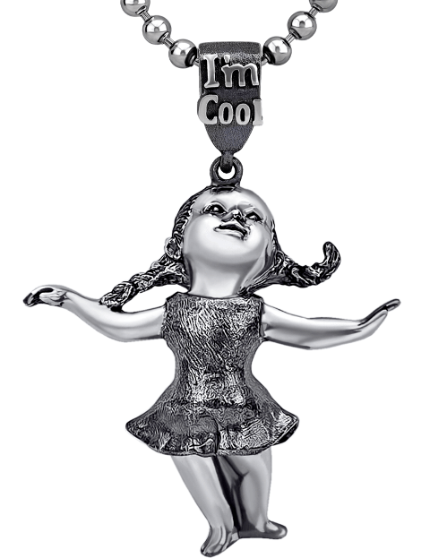 Уникальная коллекция серебряных дизайнерских кулонов COOL BABY - фото3