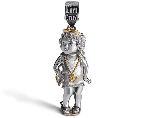 Уникальная коллекция серебряных дизайнерских кулонов COOL BABY - фото4