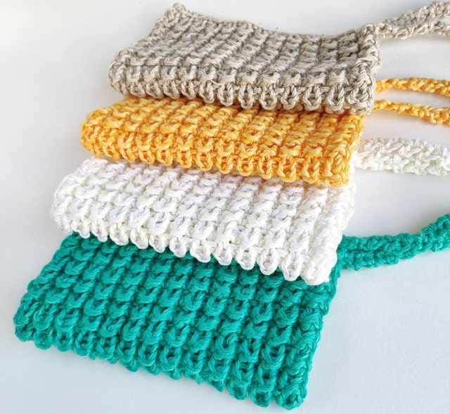 Виды мочалок для душа и их особенности - Хлопковая