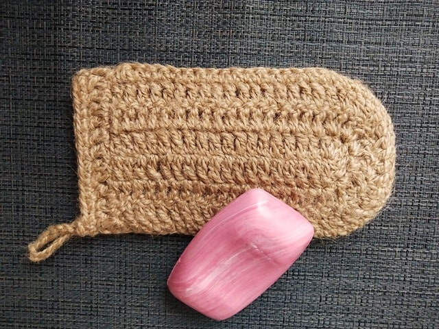 Виды мочалок для душа и их особенности - Джутовая