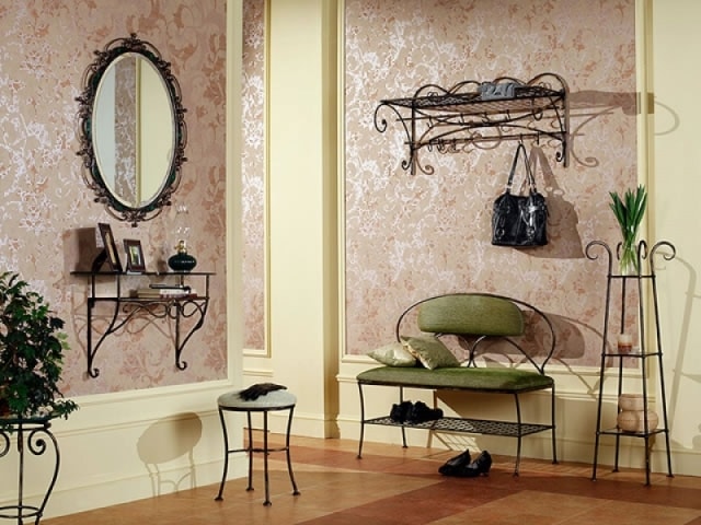 Вешалки в прихожую настенные: идеи для интерьера - фото4