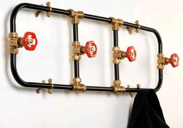 Вешалки в прихожую настенные: идеи для интерьера - фото8